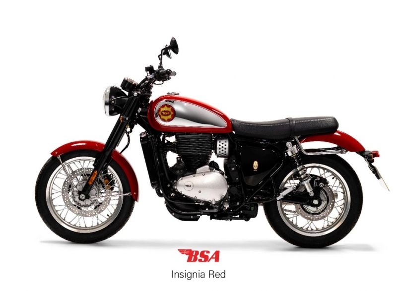 2024 *brand new* bsa insignia red