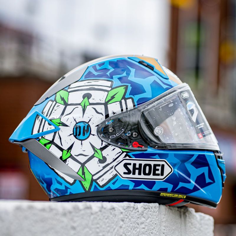 Shoei X-SPR Pro Full Face FIM Motorcycle Motorbike Helmet - Dean Harrison Limited Edition