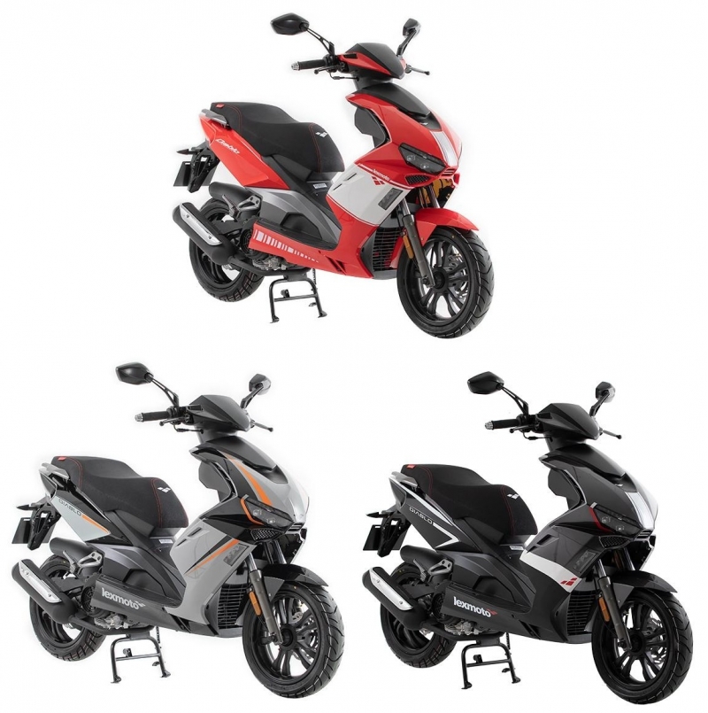 lexmoto diablo 125 efi cbt learner legal euro 5 125cc scooter - all colours