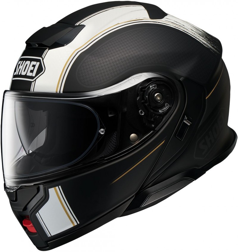 Shoei Neotec 3 Satori TC5 Black White Gold Mo