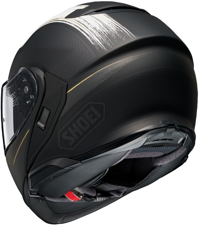 Shoei Neotec 3 Satori TC5 Black White Gold Mo