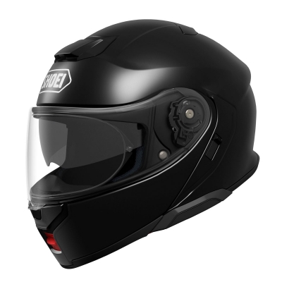 shoei neotec 3 plain matt black motorcycle motorbike flip modular helmet